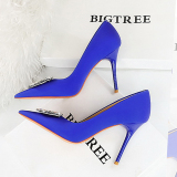 Women's Rhinestone Decor High Heels