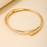 Gold Casual Round Choker Necklaces