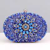 Color Prom Colored Diamonds Clutch Purse Rhinestone Handbags