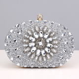 Color Prom Colored Diamonds Clutch Purse Rhinestone Handbags
