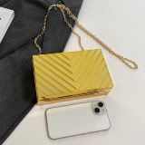 Golden Casual Chains Handbags Shoulder Bag