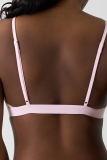 Color Lace Bustiers Beautiful Back French Bra