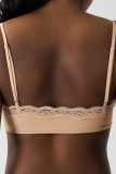 Brown Lace Bustiers Beautiful Back French Bra