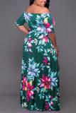 purple Lightly cooked One word collar Floral Print Floral