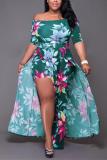 purple Lightly cooked One word collar Floral Print Floral