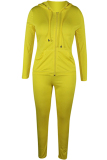 Fluorescent green Sexy Solid Patchwork Straight Long Sleeve