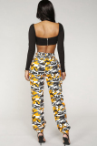 Multi-color Zipper Fly Button Fly Mid Metal Zippered pencil Pants Pants