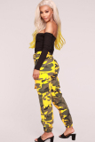 Multi-color Zipper Fly Button Fly Mid Metal Zippered pencil Pants Pants