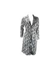 Silver cardigan serpentine Print Print Long Sleeve Coats & Cardigan