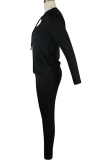 Fluorescent green Sexy Solid Patchwork Straight Long Sleeve