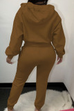 Grey Casual OL Solid pencil Long Sleeve Two Pieces