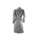 Silver cardigan serpentine Print Print Long Sleeve Coats & Cardigan