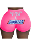 Black Sexy Straight Sports Print Solid Sports