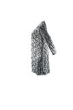 Silver cardigan serpentine Print Print Long Sleeve Coats & Cardigan