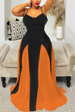 White Casual Backless Sleeveless Spaghetti Strap Long Formal Evening Party Flowy Maxi Slip Dresses