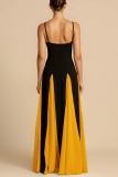White Casual Backless Sleeveless Spaghetti Strap Long Formal Evening Party Flowy Maxi Slip Dresses