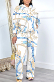 Orange Graphics Print Hooded Long Sleeve Sweatshirt And Pants Casual Sportwear Plus Size Two Pieces Jogger Sets