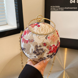 Red Single Shoulder Chain Crossbody Bags