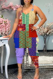 Lake Blue Sleeveless Backless Spaghetti Strap Casual Outings Harlan Cami Jumpsuit