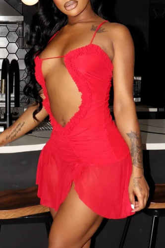 Black Off Shoulder Sleeveless Backless Spaghetti Strap Hollow Out Night Out Bodycon Mini Dresses