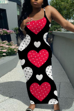 White Butterfly Print Sleeveless Backless Bodycon Casual Party Vacation Plus Size Maxi Slip Dresses