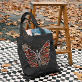 BUTTERFLY PRINTED BAG