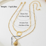 Casual Daily Solid Color Chains Necklaces