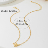 Casual Vacation Solid Color Chains Necklaces