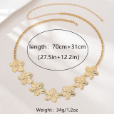 Daily Flowers Chains Waist Chain