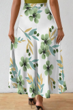 Casual Print Loose Speaker Full Print Bottoms