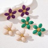 Casual Flowers Earrings