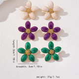 Casual Flowers Earrings