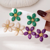 Casual Flowers Earrings