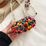 Daily Heart Shaped Hollow Out Beaded Bags