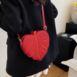 Casual Leaves Patchwork Bags