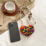 Daily Heart Shaped Hollow Out Beaded Bags