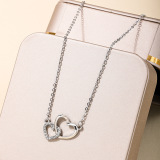 Casual Heart Shaped Chains Necklaces