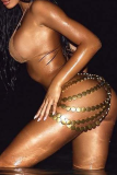 Sexy Solid Color Chains 3 Piece Sets