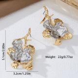 Daily Flowers Irregular Earrings