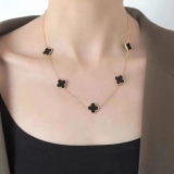 Daily Four Leaf Clover Chains Necklaces