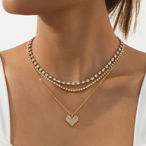 Daily Heart Shaped Chains Necklaces
