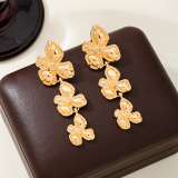 Daily Flowers Metal Accessories Trim Earrings