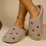 Daily Heart-shaped Round Comfortable Shoes