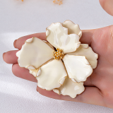 Daily Flowers Irregular Brooch