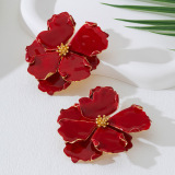 Daily Flowers Irregular Earrings