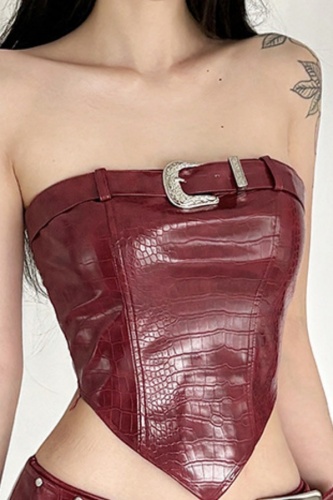 Sexy Street Strapless Tops