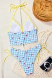 Sexy Vacation Fruit Print Swimwears