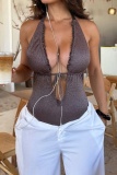 Sexy Solid Color Swimwears