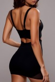 Sexy Casual Solid Color Swimwears