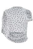 Casual Polka Dot Tops